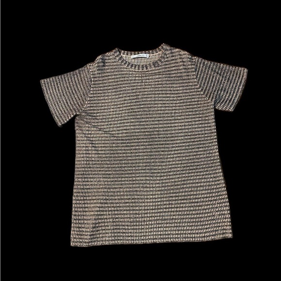 Zara Knit Women’s Tunic Shirt Dress Black Pink Sparkles Size M - Picture 13 of 13